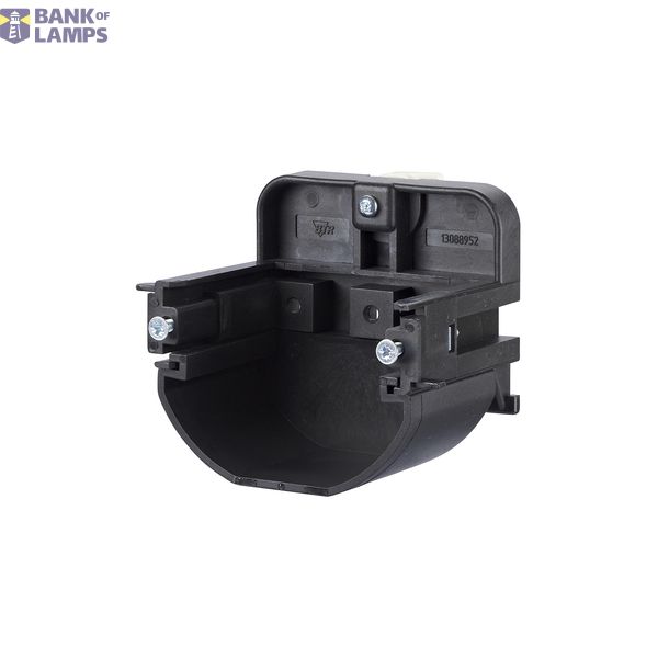 DIN rail mounting bracket for wall outlets - horizontal mounting 52 mm image 1