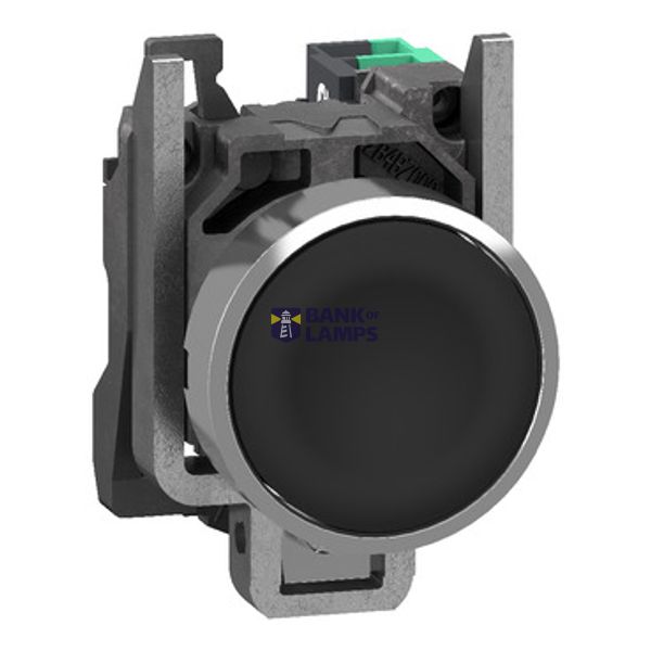 PB metal black flush unmark push-in image 1