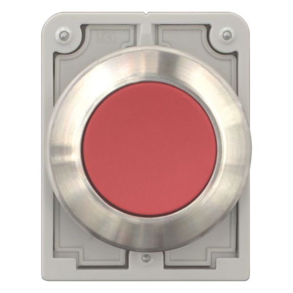 M30I-FDR-R Pushbutton, RMQ-Titan, flat, maintained, red, blank, Front ring stainless steel image 10