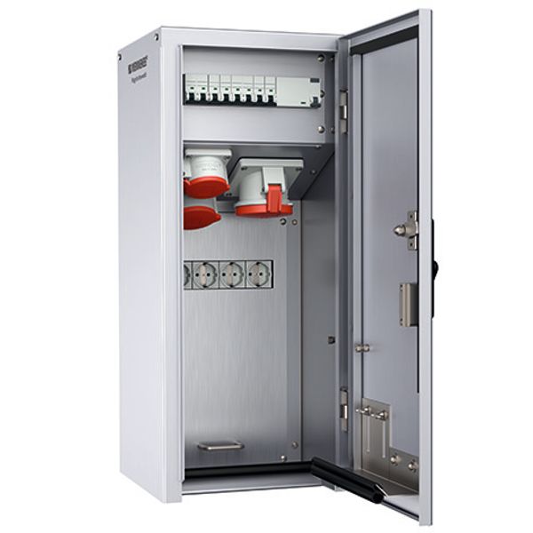 Socket combination stainless steel IP43 image 1