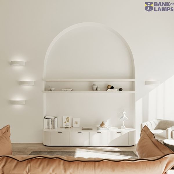 CERAMIC WALL LAMP ATENA E27 1X60W IP20 image 8