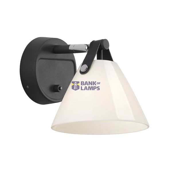 Strap 15 G9 | Wall light | Black image 1