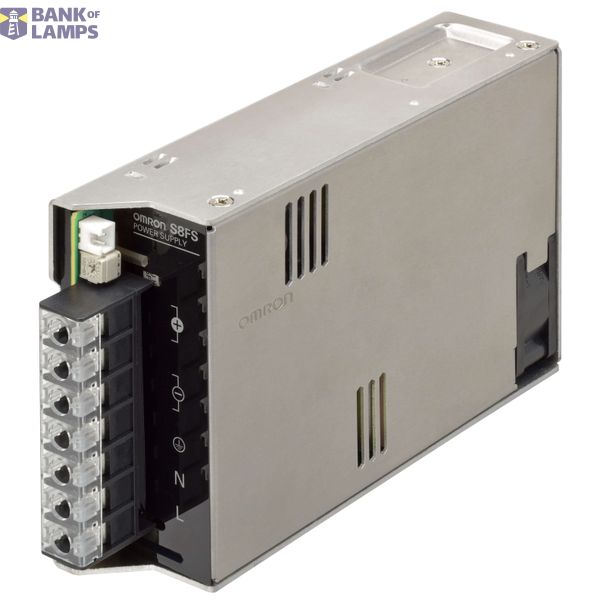 Power Supply, 300 W, 100 to 240 VAC input, 24 VDC, 14 A output, direct mounting, hold time S8FS2068A image 1