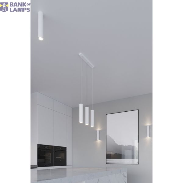 Pendant lamp LAGOS 2P white image 8