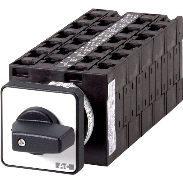 T3-11-15021/E Step switches, T3, 32 A, flush mounting, 1 contact unit(s), Contacts: 21, 45 °, maintained, Without 0 (Off) position, 1-7, Design number 15021 image 3