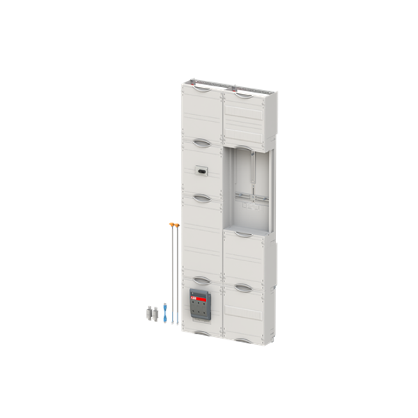 WF29KK23T 9RE 2FB Complete panel according to FNN In 100A with three-point fastening image 3