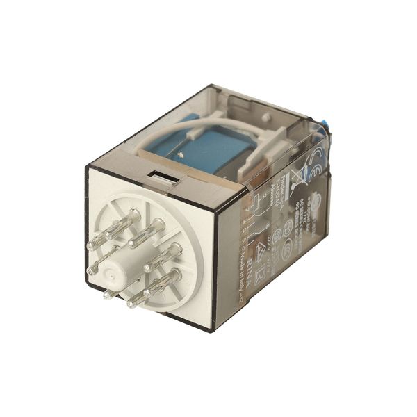 Rel. 2CO 10A/24VDC/Agni/Test button/LED/diode (60.12.9.024.0070) image 7