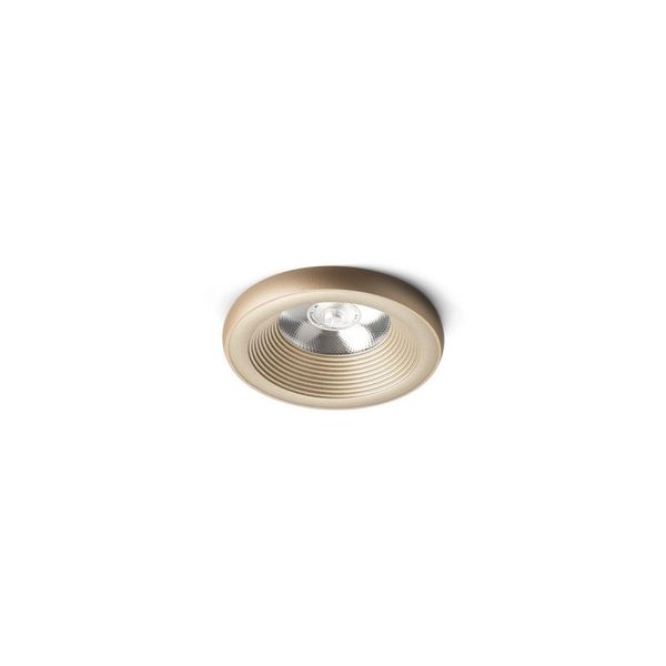 SHARM PLUS recessed pearl gold 230V LED 10W 24° 3000K image 1