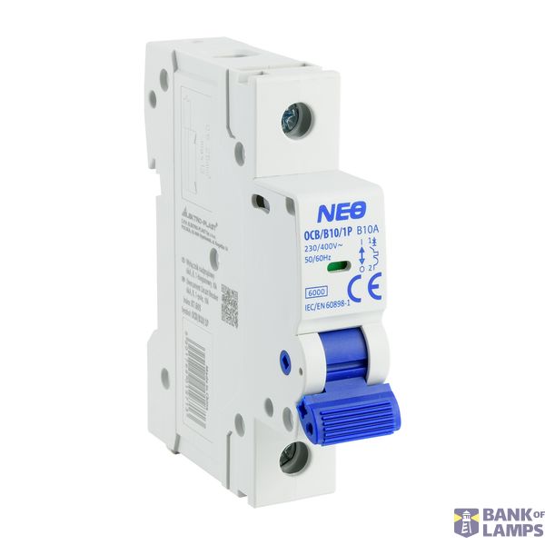 Circuit breaker, 6kA, B, 1-pole, 10A OCB/B10/1P image 1