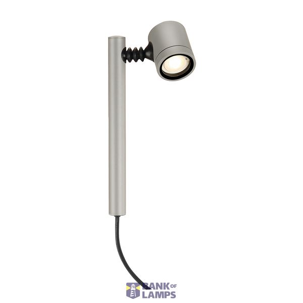 NEW MYRA 1 lamp head, silver-grey, GU10, max. 4W, IP44 image 1