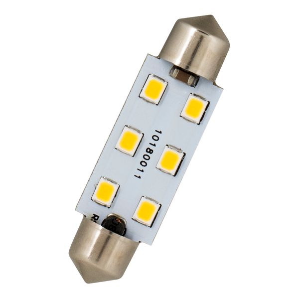 LED6 S8.5 12X42 10-30V/DC 1.4W WW image 1