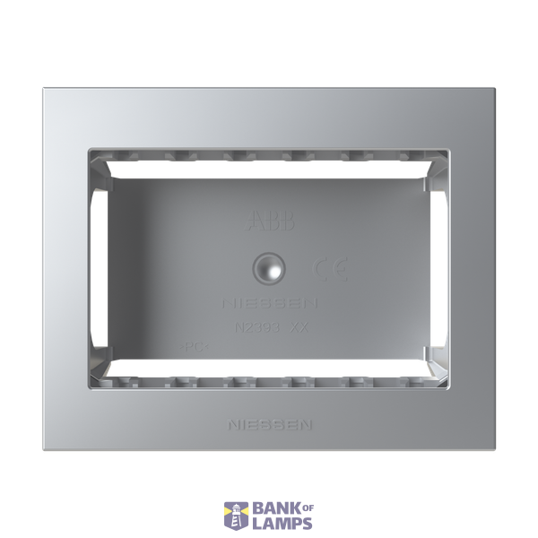 N2393 PL Box IP40 3M silver image 1