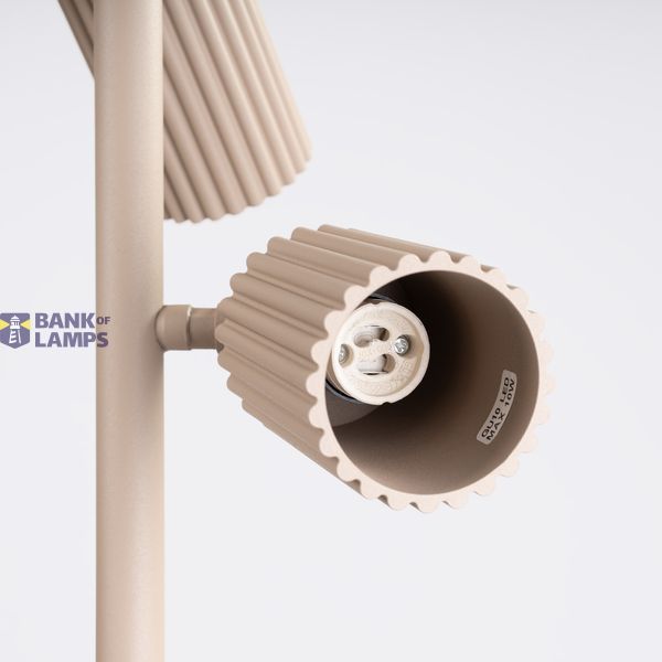 Floor lamp KARBON 3 taupe image 10