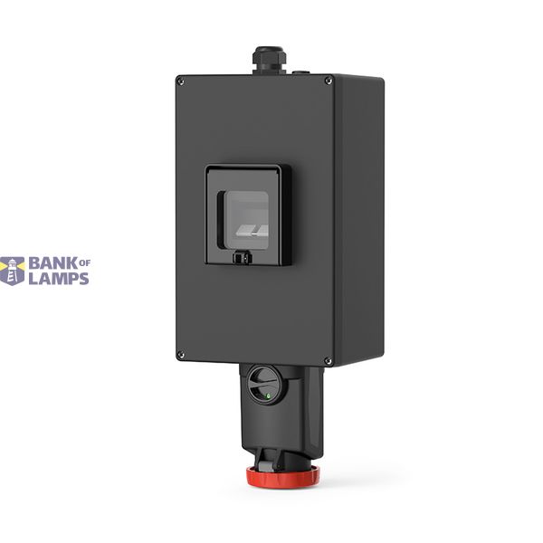 INTERLOCKED SOCKET 16A 3P+E 6h MCB 10kA image 1