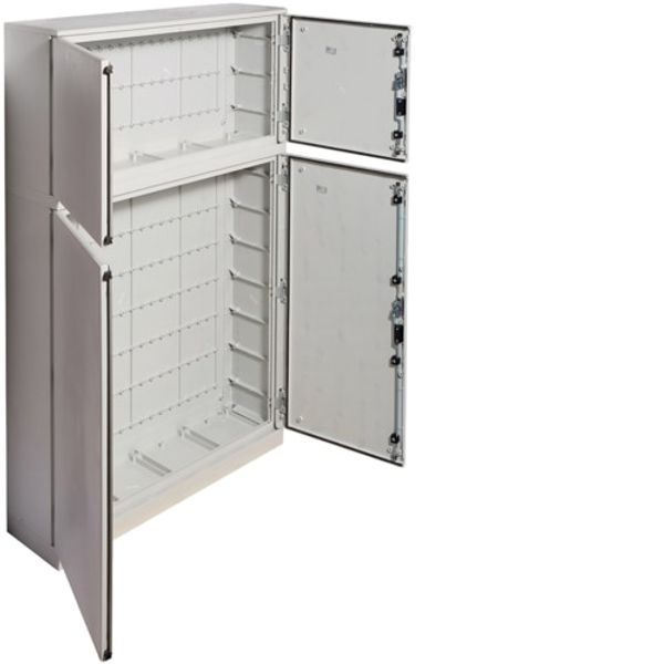 Polyester panel IP65 1750x1100x300mm, 2 comp., 4 doors image 1