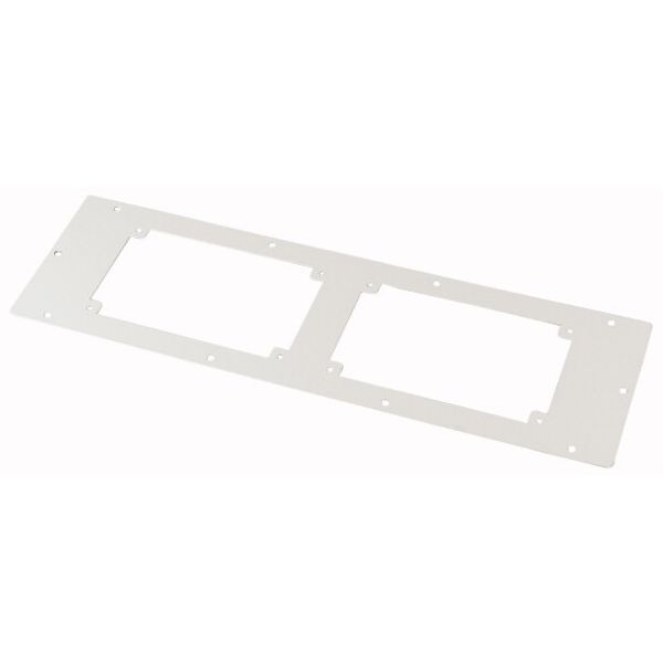 AFP-5-CS Bottom plate, for width = 500mm, 1 flange aperture F3A image 1
