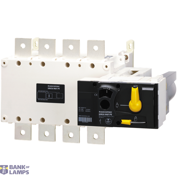 Remotely operated Load break switch  SIRCO MOT AT 230VAC 3P 2500A image 2