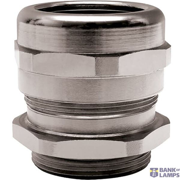 Cable Gland Standard Anti-Twisting Ring Nickel Plated Brass M110 Metal image 1