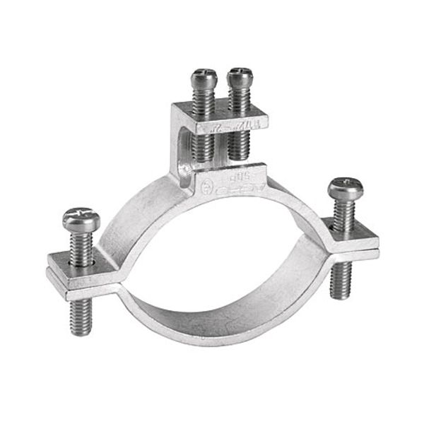 Grounding clamp 10.5 - 2'' (47.9-59.6 mm) 4 - 50 mm² wire rope - wire ø 8 mm image 1