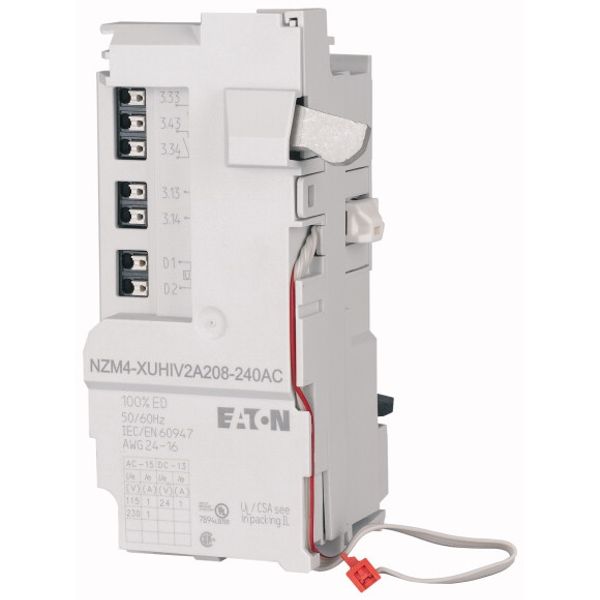 Undervoltage release for NZM4, configurable relays, 2NO, 1 early-make  image 3