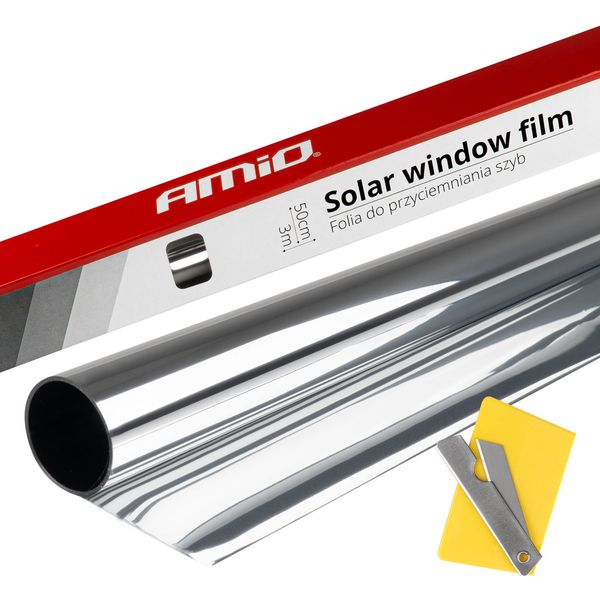 Solar Window Film Dark Silver 0,5x3m (15%) image 1