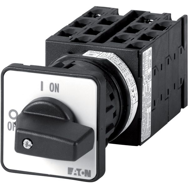 T0-6-8476/EZ Step switches, T0, 20 A, centre mounting, 6 contact unit(s), Contacts: 12, 45 °, maintained, Without 0 (Off) position, 1-3, Design number 8476 image 10