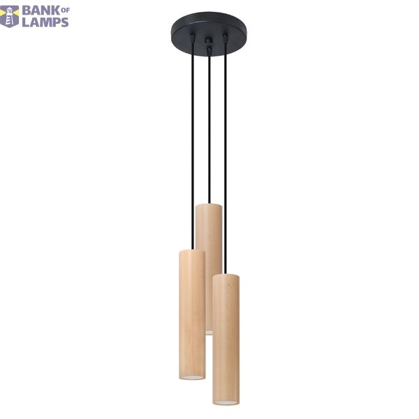 LINO HANGING LAMP 3P GU10 3X40W IP20 image 5