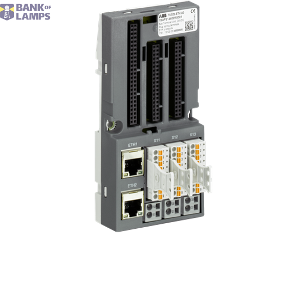 TU520-ETH-XC:S500,Bus terminal block,spring-loaded fieldbus gateway,IO,pluggable spring-loaded image 1