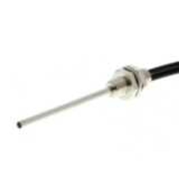 Fiber optic sensor head, diffuse, M6 cylindrical axial with sleeve, di E32 1306B image 2