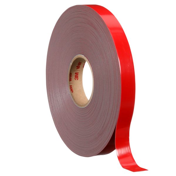 3M™ VHB™ Tape 4611F, Dark Grey, 19 mm x 3 m, 1.1 mm, Short roll image 1