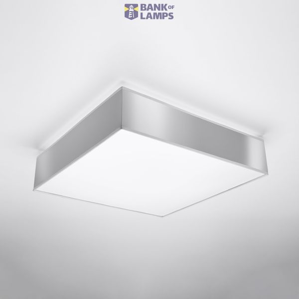CEILING LAMP HORUS 45 GREY E27 3X60W IP20 image 4