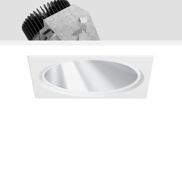 PASCALA square, 30 W, 2800 lm, 827-865, white, DALI Recessed downlight image 1