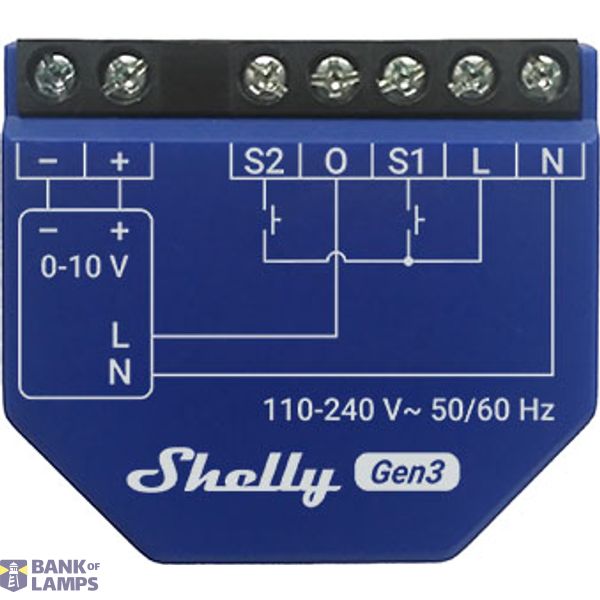 Shelly Dimmer 0/1-10V PM Gen3 image 1