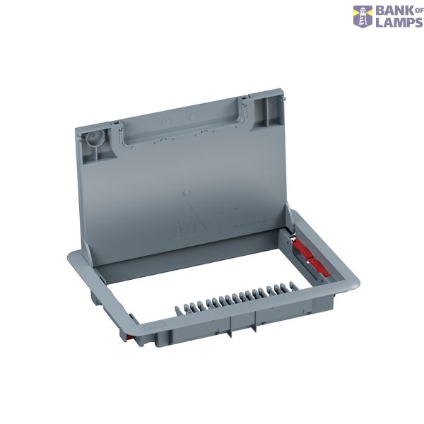FRAME AND LID PLASTIC 8/12M image 1