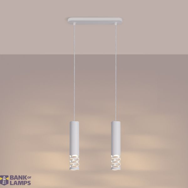 Pendant lamp LIRO 2 white image 13