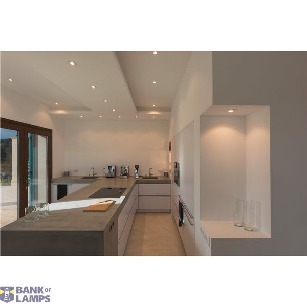 NEW TRIA® 68, recessed ceiling light, 1800-3000K, 38°, IP 20, square, white image 4
