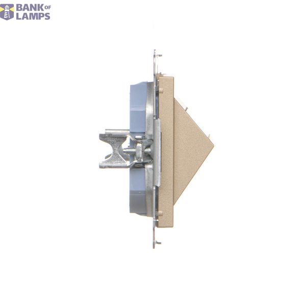 Cover for DATA socket, anthracite, metalic image 1