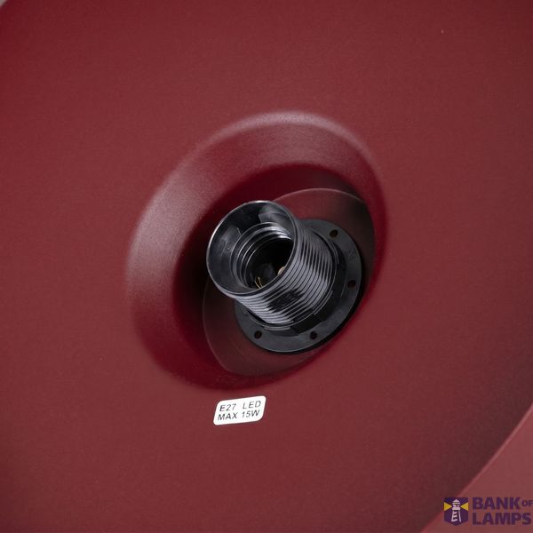 Pendant lamp BILO burgundy image 5