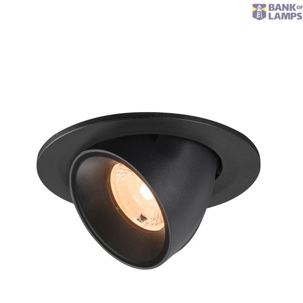 NUMINOS© GIMBLE S recessed ceiling 2700K 40ø IP20 rnd bl image 1