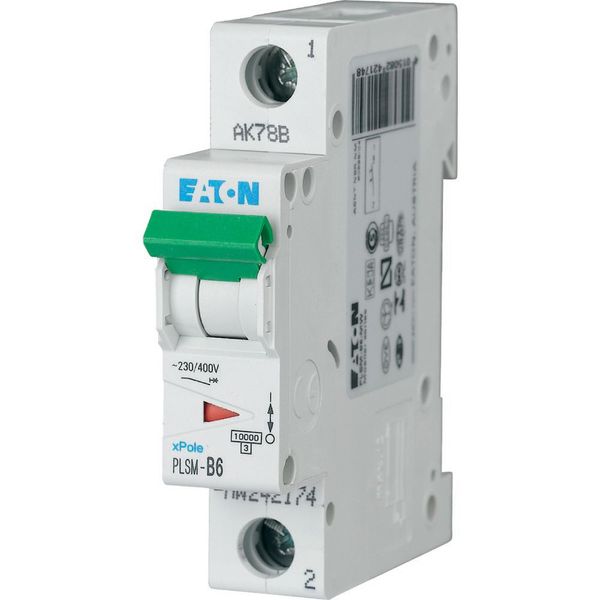 Miniature circuit breaker (MCB), 6 A, 1p, characteristic: C image 9