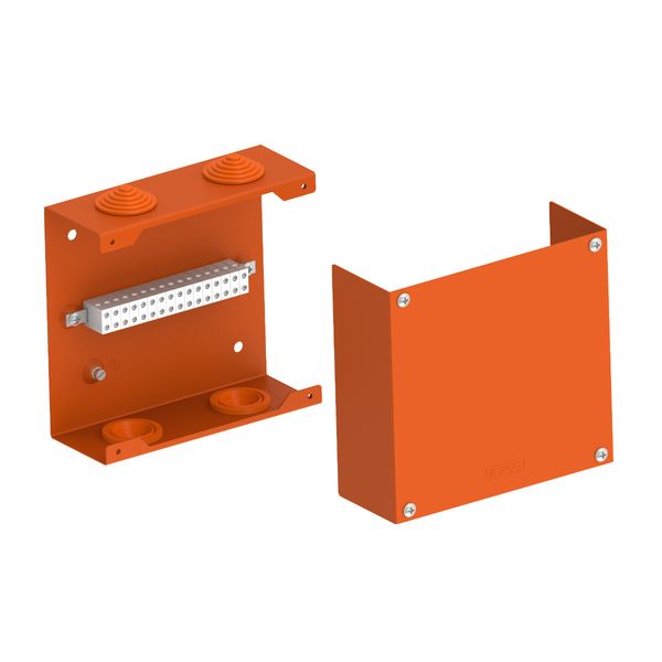 FIRE RESISTANT METAL BOX16 PCS DATA TERMINALS image 1