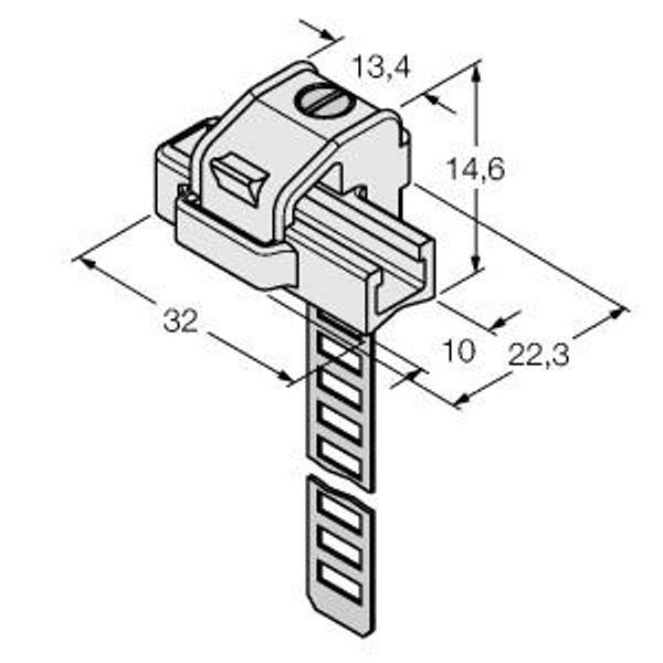 Mounting Accessories Mounting Bracket   KLRC-UNT3 image 1