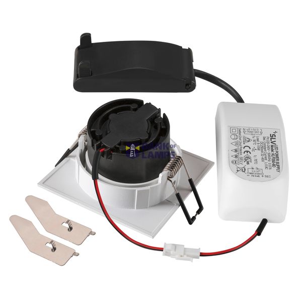 NEW TRIA® 68, recessed ceiling light, 1800-3000K, 38°, IP 20, square, white image 5