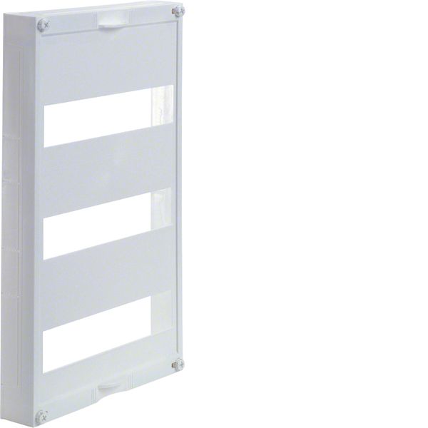 Cover plate,universN,450x250mm, 3x12M,slot distance 125mm image 1