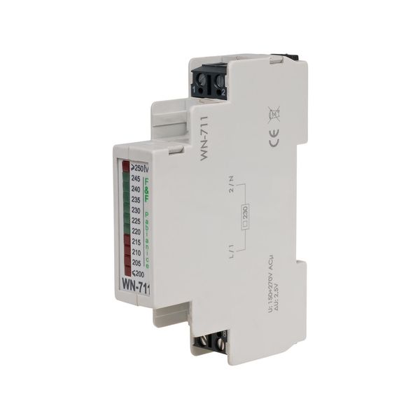 single-phase voltage indicator WN-711 230V AC image 3