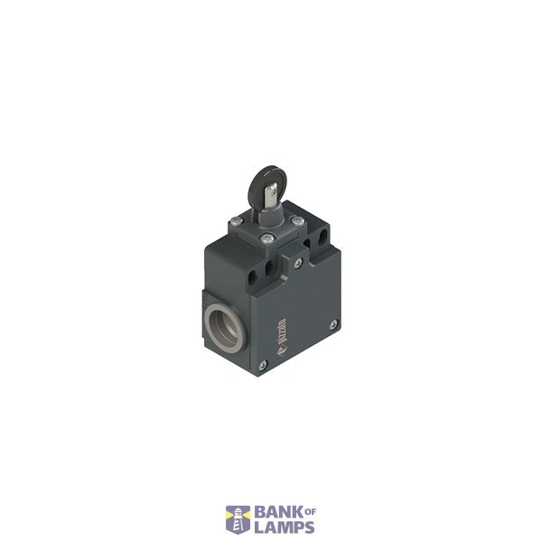 Position switch with roller and stainless steel piston plunger image 1