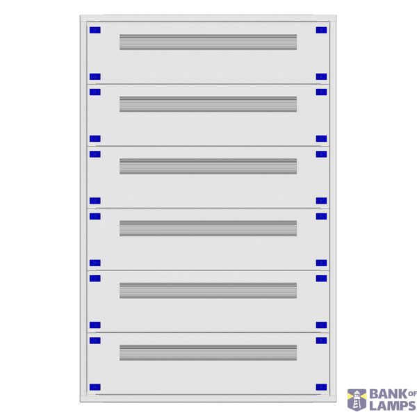 Distribution board insert KVN 60mm, 3-24K, 6-rows image 1