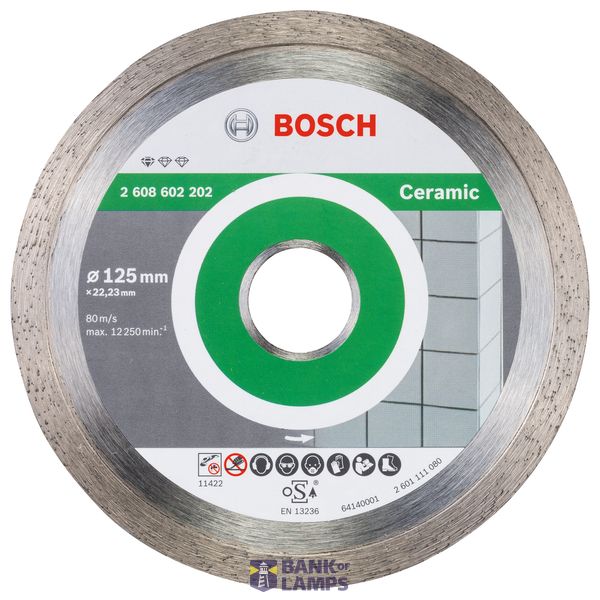 Diamond cutting disc Best for Marble 350 x 25,40 x 2,6 x 5 mm image 1
