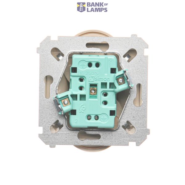 Single push button for ST1M, to make two-way or intermediate installation, Screw image 1