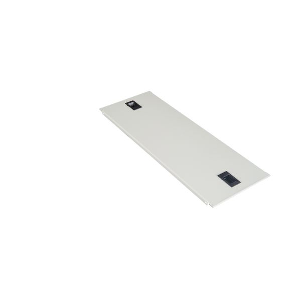 19" Blank panel, Snap-In, 19", 4U, RAL7035 image 1